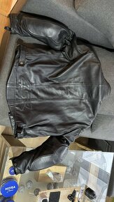 Kožená bunda 4SR na motorku s chrániči - 3