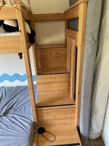 Dvoupatrová postel s úložným prostorem - 3