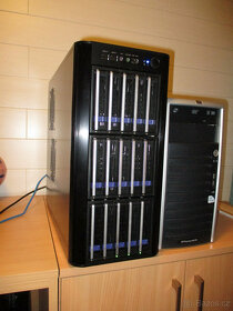 NAS / SAN Storage 15x HOT Swap pozic + 5x 16TB SATA disk - 3