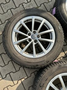 Kompletní alu Audi 5x112r17 + 225/60R17 zimní Bridgestone - 3
