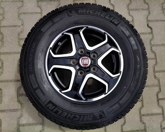 Alu kola originál Fiat Ducato 5x130 R16 VELICE PĚKNÁ SADA - 3