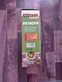 AKU VRTAČKA 20V PROCRAFT PA18DFR - 3