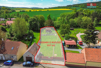 Prodej pozemku k bydlení, 1257 m², Vodokrty - Řenče - 3