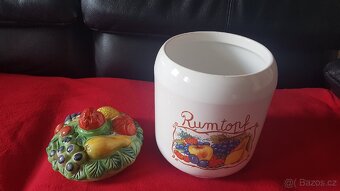 Větší porcelánová dóza - 3