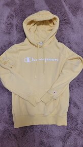 CHAMPION MIKINA S KAPUCÍ HOODED vel XS žlutá - 3