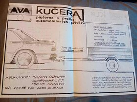 Vozík za osobní automobil bez TP - 3