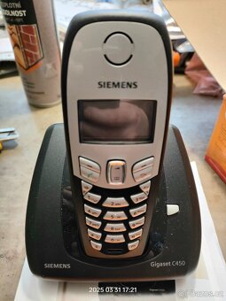 Bezdrátový telefon Siemens - 3
