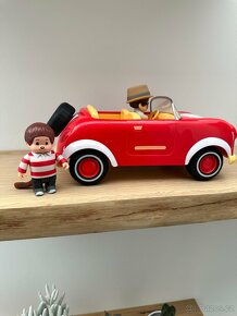Autíčko kabriolet s 2 ks figurek Monchhichi Willow a Kauri - 3