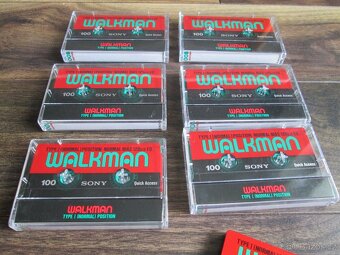audio kazety SONY WALKMAN 100 - 3