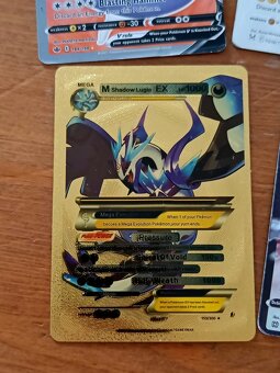 Pikachu - Shadow Lugia - Drampa - Tormadus /Pokemon kartičky - 3