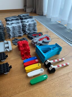 Velká sada Lego Duplo koleje (166Ks) - 3