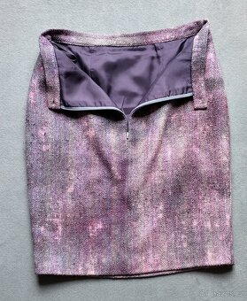 Teplejší sukně hedvábná, ruční práce, 90. léta - 3