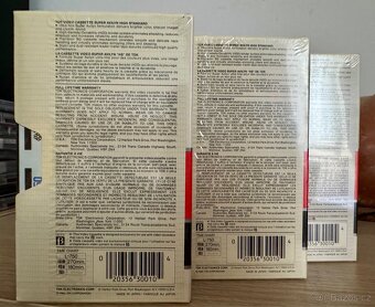 3x BETAMAX TDK HS L-750 - 3