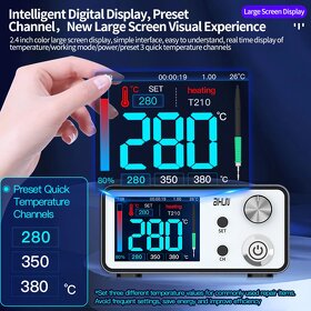 AIXUN T3B Pájecí stanice + všechny pera a hroty T115 & T210 - 3