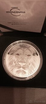 Český lev 2025 s kolorovaným gravírováním emise jen 20 ks - 3