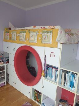 Patrová postel / úložný prostor / děti - 3
