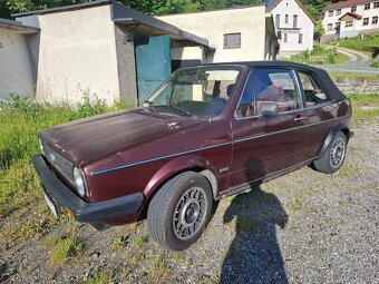 VW Golf  cabrio mk1 - 3