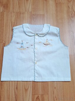 Retro dětské křestní košilky - 3