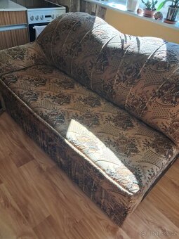 Sedací rozkladaci rohová sedacka - 3