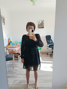 Černé šaty na ples - 3