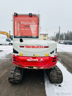 Pásové rypadlo Takeuchi TB250-2 5t - 3
