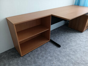 2x nízké skříňky (knihovny) Schärf - 80x38x70 - 3