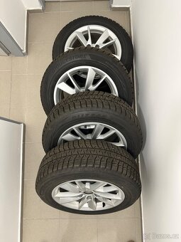Prodám litá kola 16 se zimními pneu Bridgestone Blizzak - 3