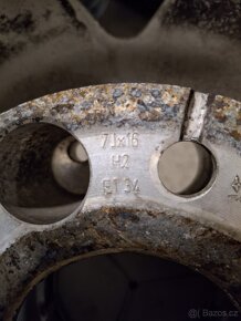 velmi lehká Alu kola mercedes 7Jx16 ET34 5x112 - 3
