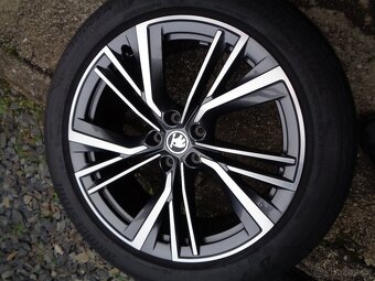 škoda Enyaq r20 alu kola 5x112 letní nová kola - 3