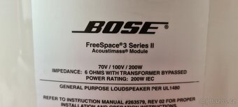 Bose freespace profesionál - 3