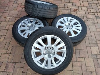 Original alu kola Audi+letni pneu - 3