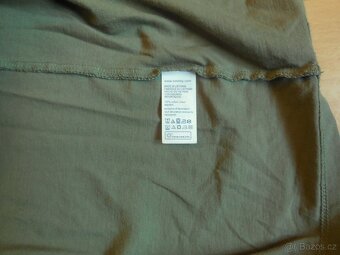 pánské Tommy Hilfiger khaki tričko kr.ruk příjemné ba L-XL - 3