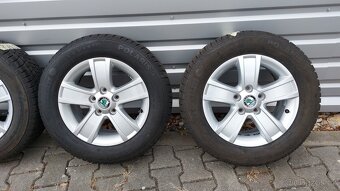 Alu kola 5x112 r15 originál Škoda Octavia II - 3
