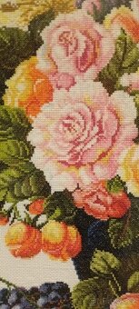 Velký ručně vyšívaný obraz - 3