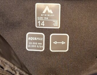 Lyžařské kalhoty – McKindly – vel. 164 - 3