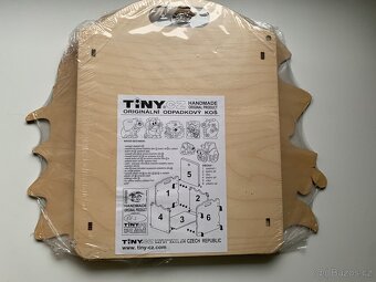 Nový dřevěný koš / box na hračky - 3