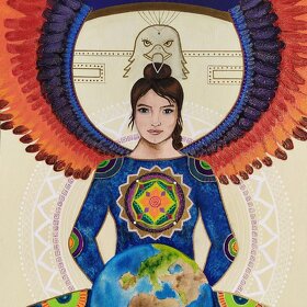 Energetická obraz Pachamama - 3