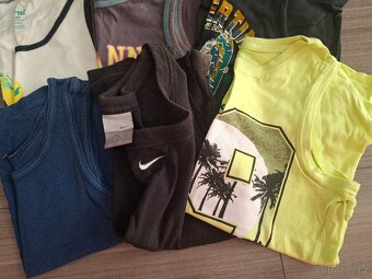 Tílko, tričko bez rukávů vel. 122 - 146 - 3