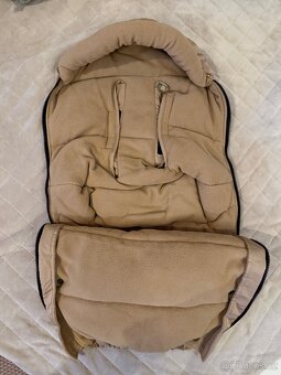 Jollein Fusak do autosedačky Puffed Biscuit - 3