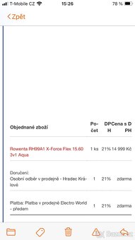 Tyčový vysavač i vytírání - Rowenta - 3