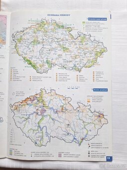 Školní atlas České republiky Kartografie Praha - 3