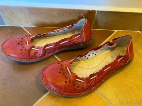 Dámské kožené baleríny – Simen - 3