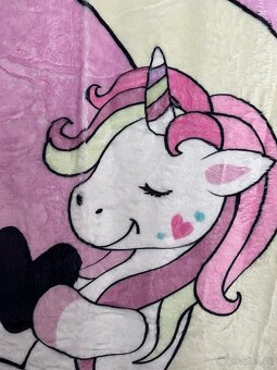 Deka s potiskem jednorožce - 3