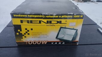Reflektor Halogenový RENDL 1000 W - 3