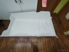 Dětská postel DELUXE - HASIČSKÉ AUTO 138x64 cm + matrace - 3