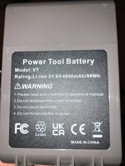 Náhradní baterie Aryee V7, 4600mAh - 3