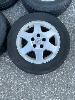 Sada alu kol Opel 5x110 r15 195/65r15 - 3