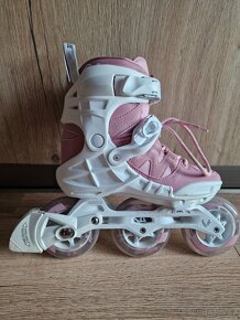 Kolečkové brusle Powerslide Phuzion Argon Rose 100 Trinity - 3