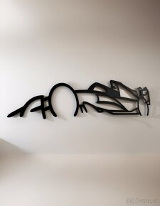 F1 2022 kovový obraz Formule 150cm - 3