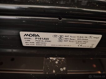 Plynový sporák Mora P 161 AW. - 3